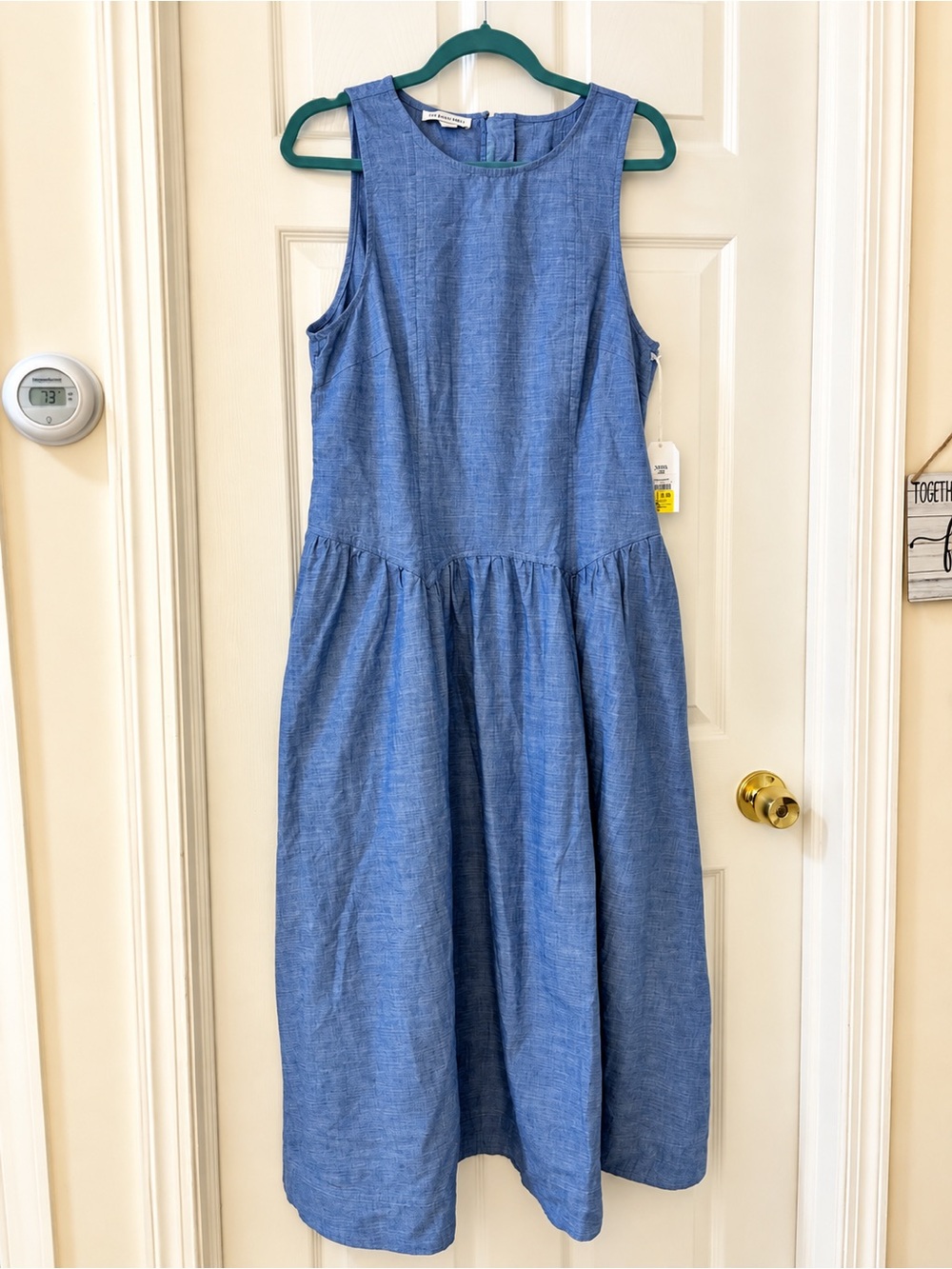 NWT-Free Assembly denim dress -size L